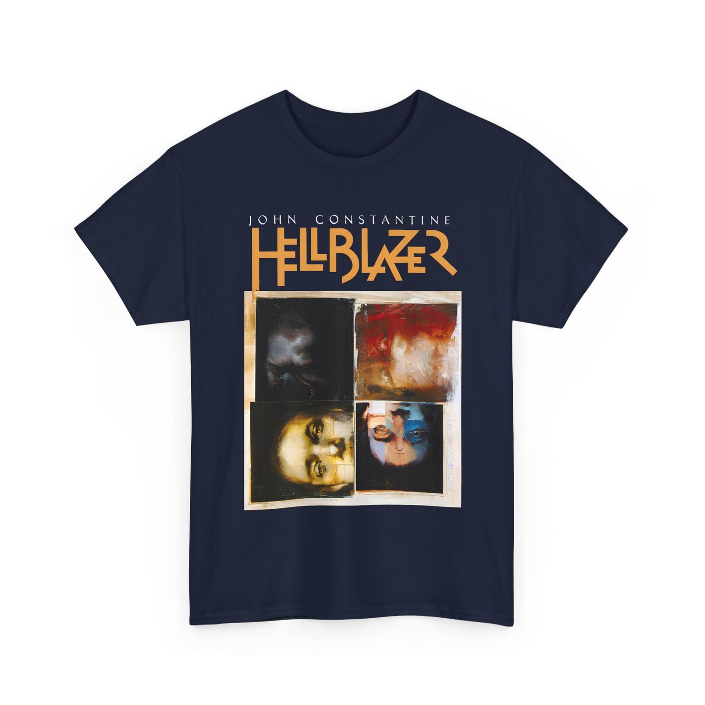 John Constantine Hellblazer T-Shirt - Dave McKean Art - DC Comics, Vertigo