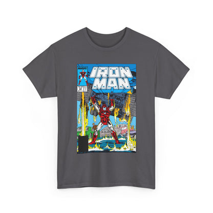 Iron Man #222 T-Shirt - Mark Bright Art - Marvel Comics