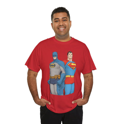 Batman & Superman T-Shirt - Frank Quitely Art - World's Finest Variant Cover Art - DC Comics