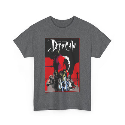 Bram Stoker's Dracula T-Shirt - Mike Mignola Art - Francis Ford Coppola Movie - Mina Murray, Jonathan Harker