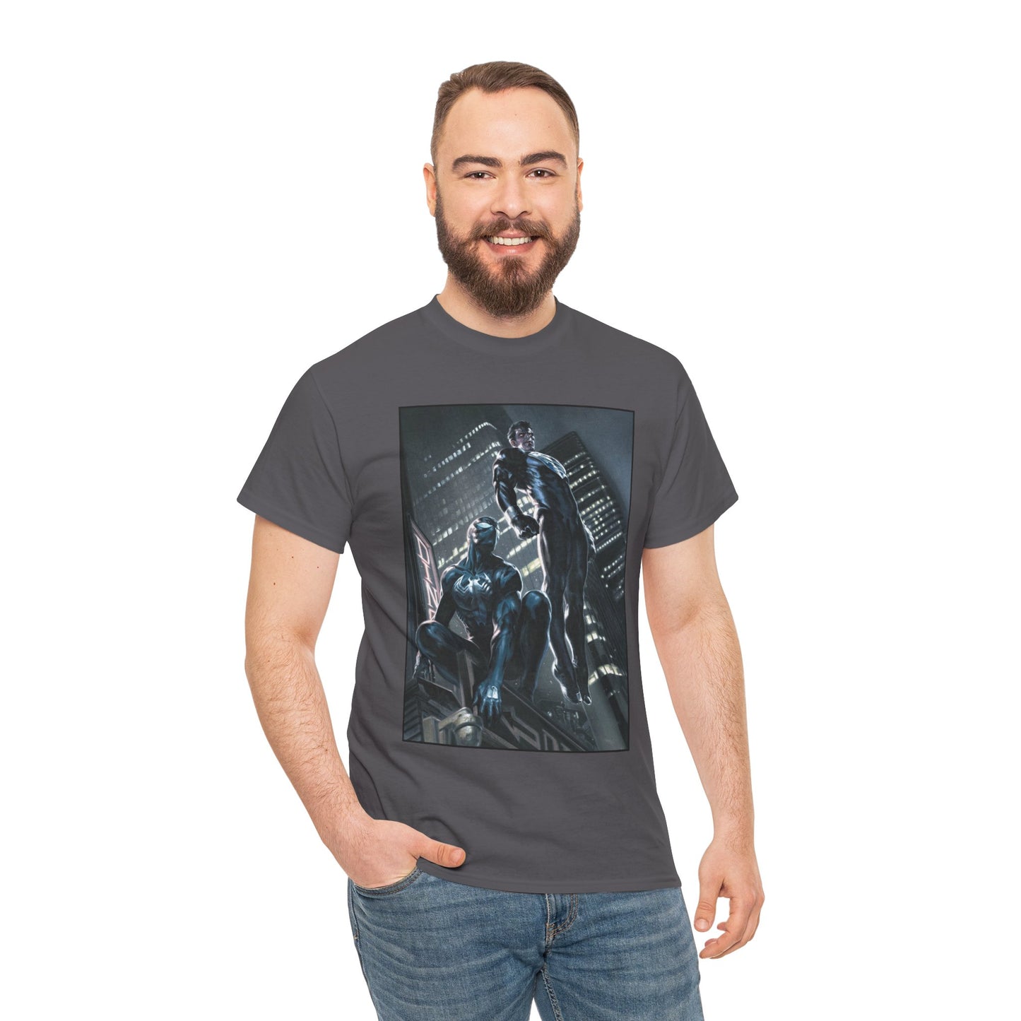 Superman/Amazing Spider-Man T-Shirt - Gabriele Dell'Otto Variant Art - DC/Marvel Comics