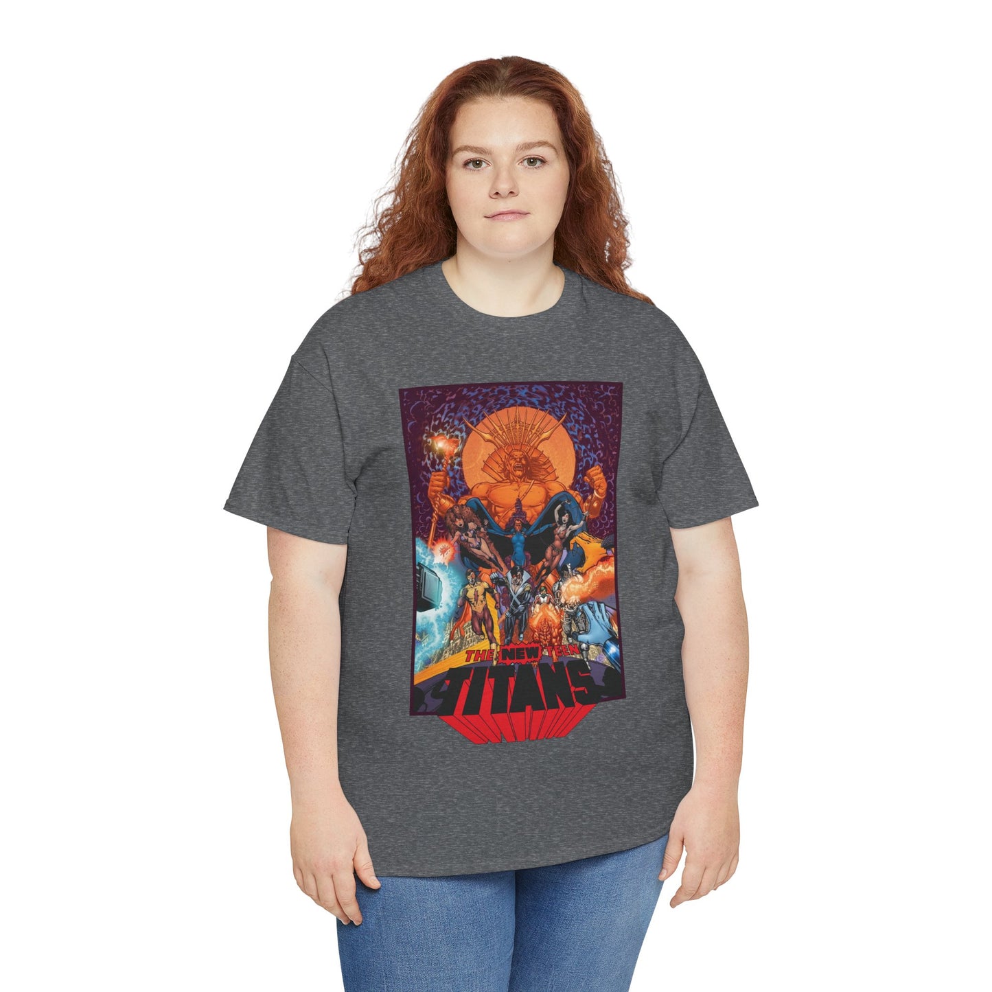 New Teen Titans T-Shirt - George Perez Art - Trigon's Titans - Raven - DC Comics