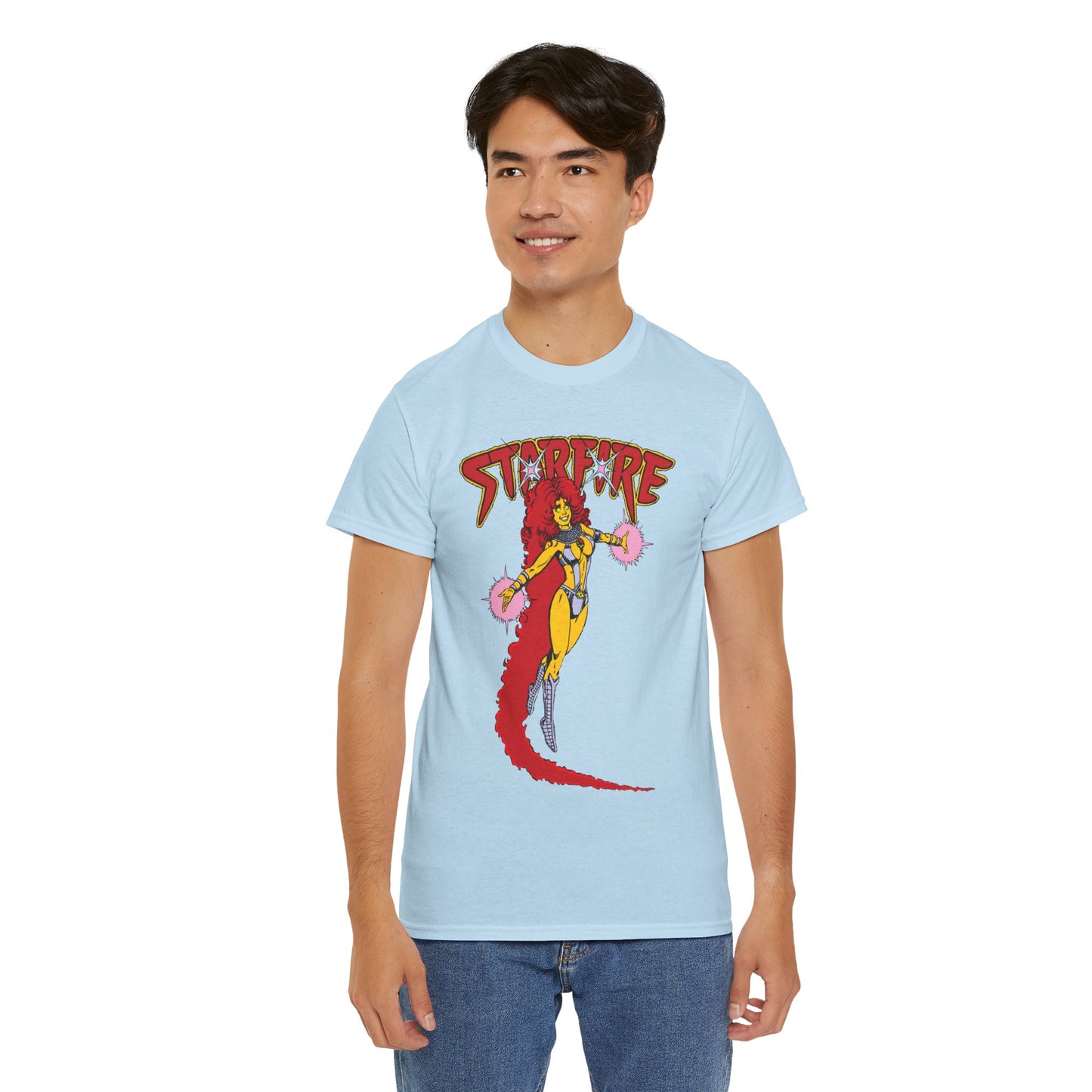 Starfire T-Shirt - George Perez Art - Popular New Teen Titans Character - DC Comics - Tamaran Princess