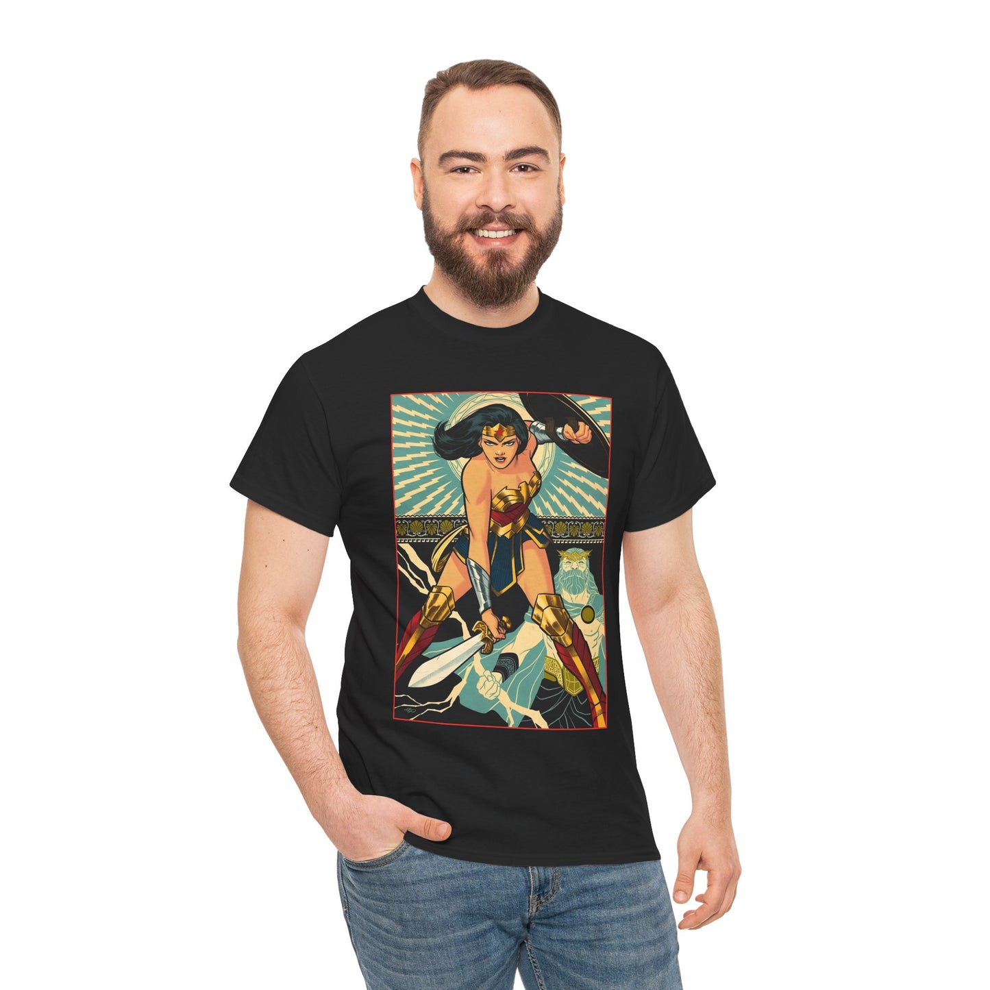 Wonder Woman T-Shirt - Michael Cho Art - Amazon Warrior - DC Comics