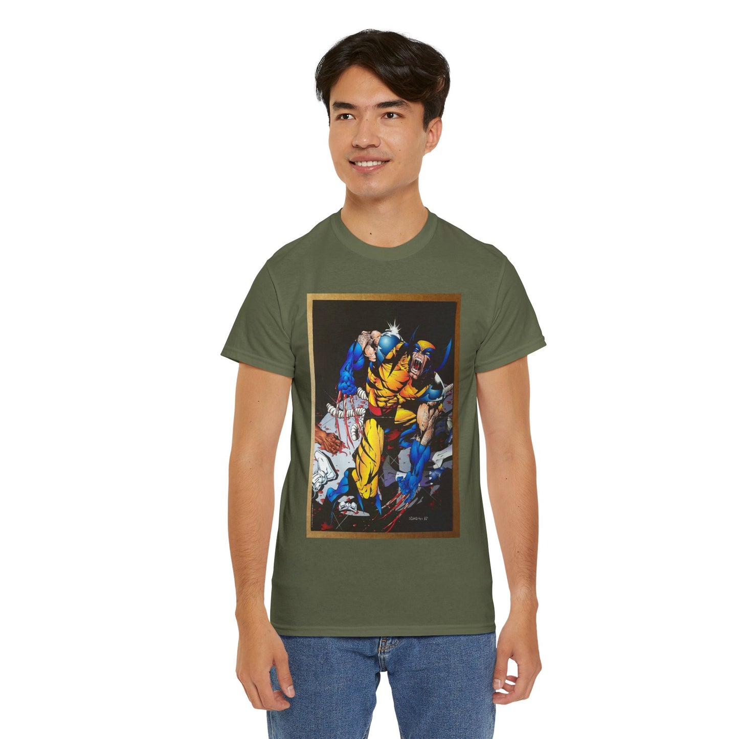 Wolverine T-Shirt - Bart Sears Poster Art - Marvel Comics