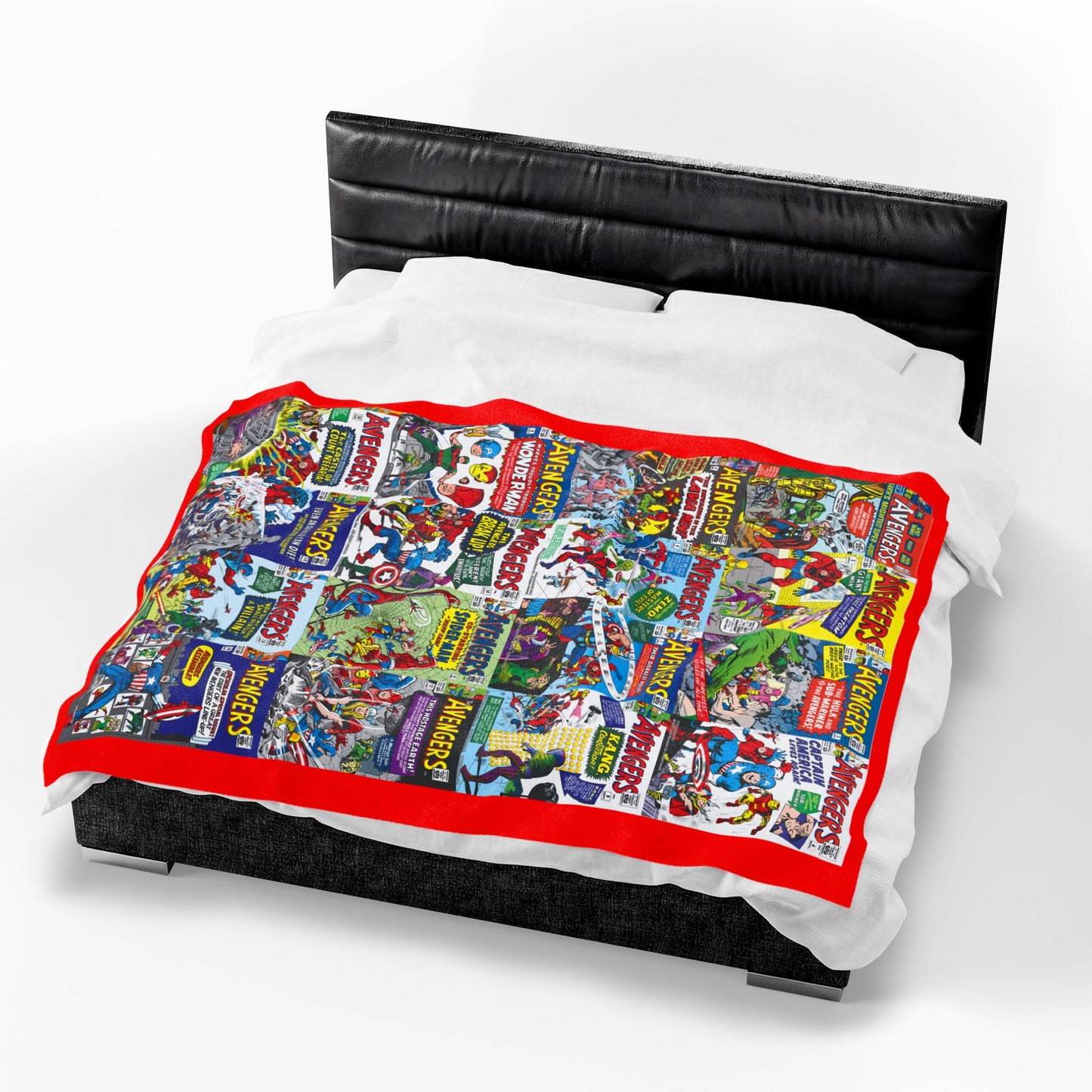 Avengers Blanket - Classic Silver Age Art - Marvel Comics - Soft & Comfy
