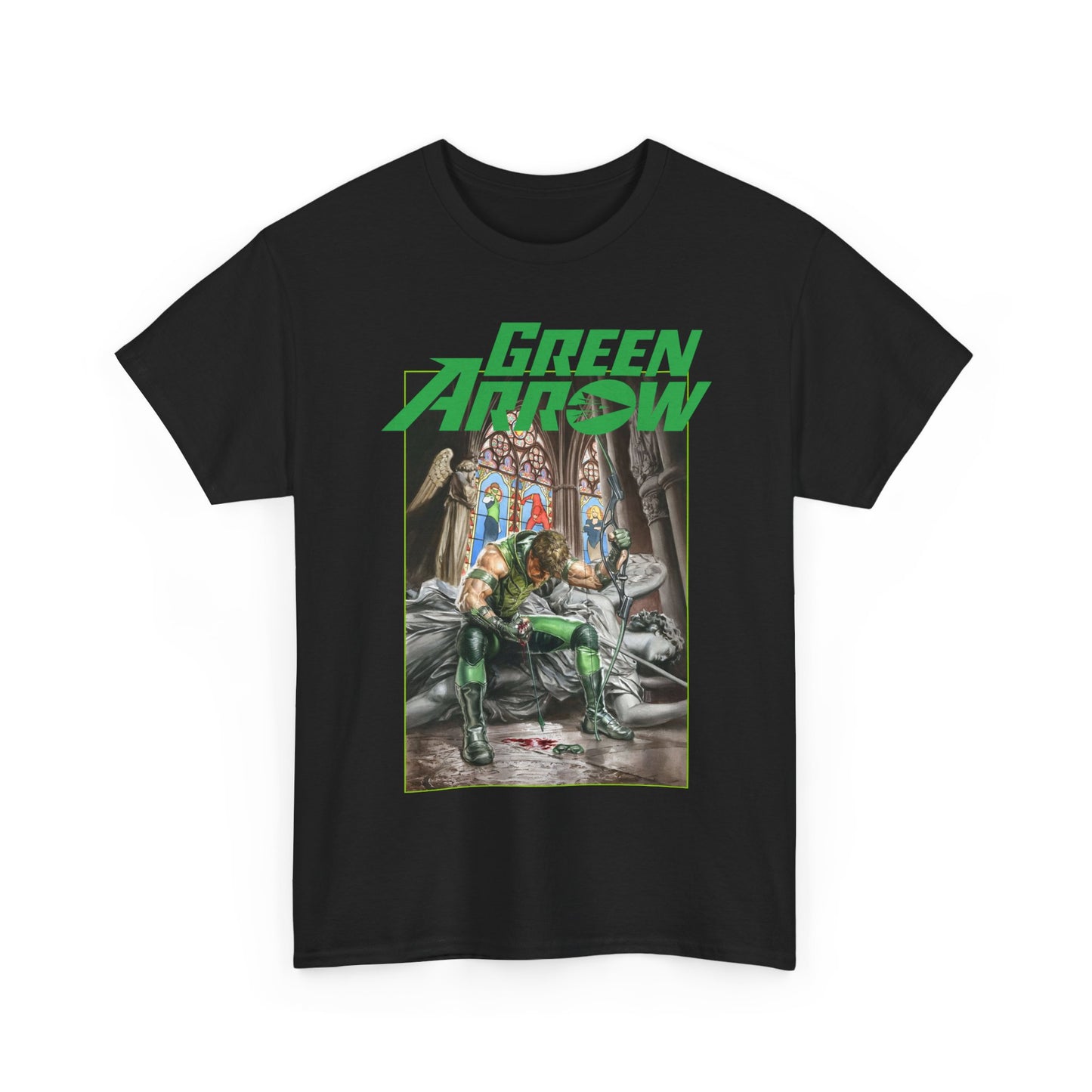 Green Arrow T-Shirt - Mauro Cascioli Art - DC Comics
