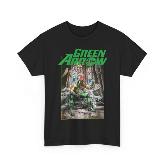 Green Arrow T-Shirt - Mauro Cascioli Art - DC Comics
