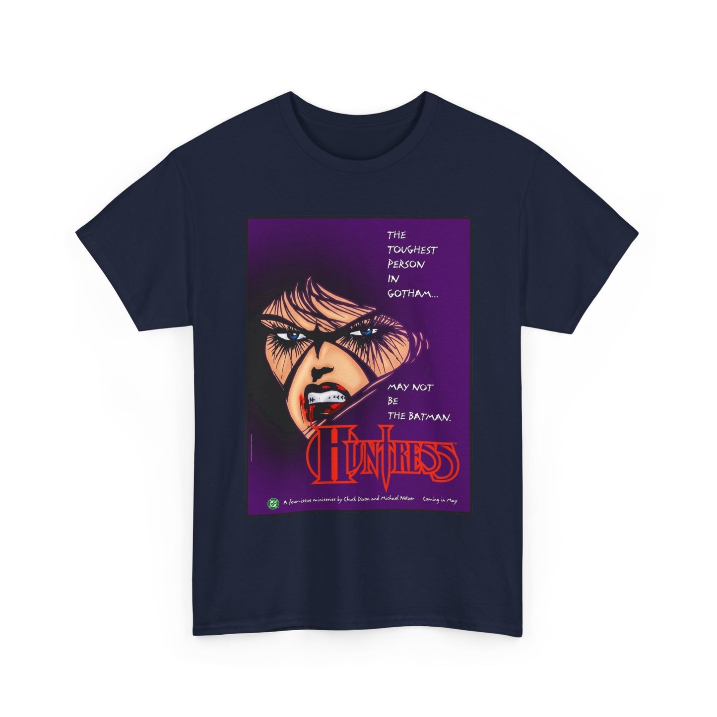 Huntress T-Shirt - 1994 Promotional Poster Art - DC Comics