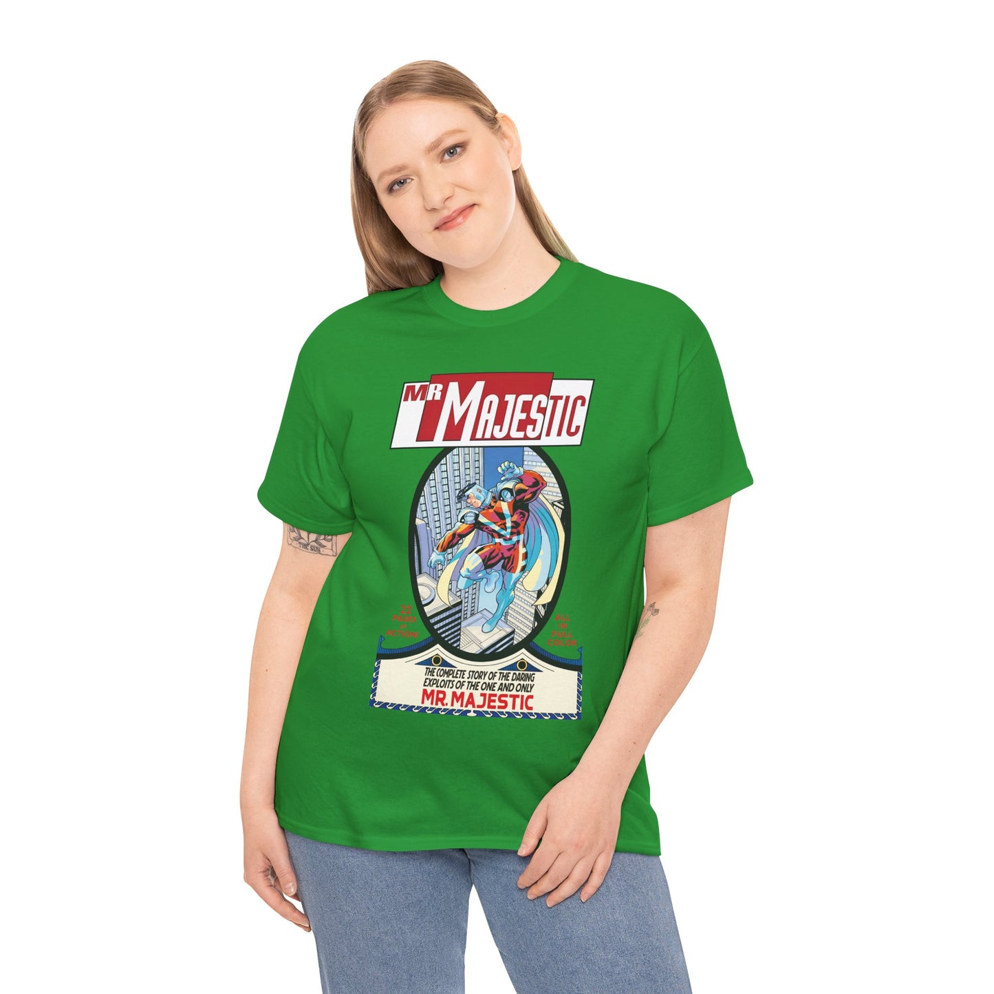 Mr. Majestic T-Shirt - Ed McGuiness Art - DC/Wildstorm Comics
