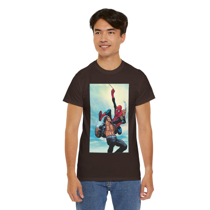 Wolverine Vs Spider-Man T-Shirt - Frank Quitely Art - Marvel Comics