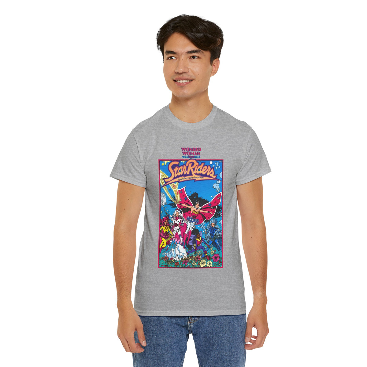 Wonder Woman & the Star Riders Shirt - 1980s Concept Figures - Promotional Art - DC Comics