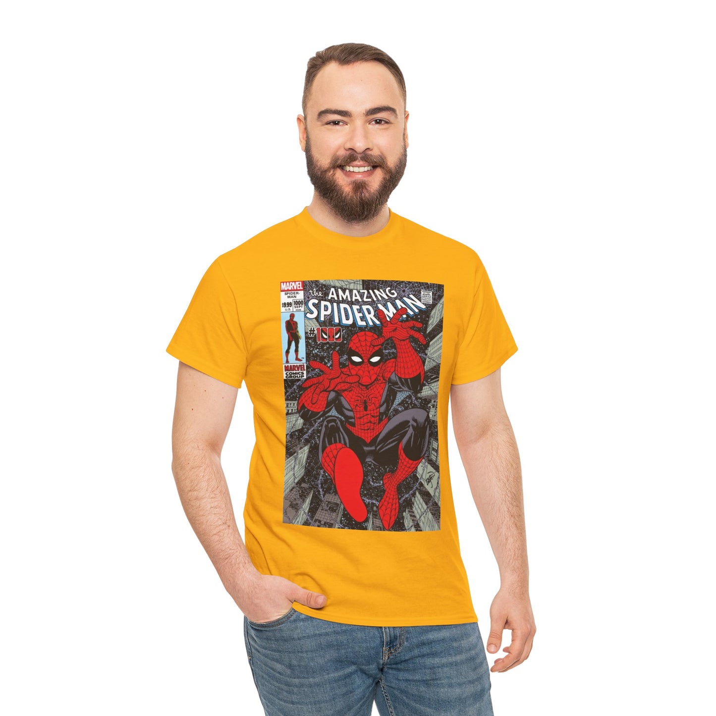 Amazing Spider-Man #1000 T-Shirt - Erik Larsen Art - Anniversary Issue Variant Cover Art - Marvel Comics