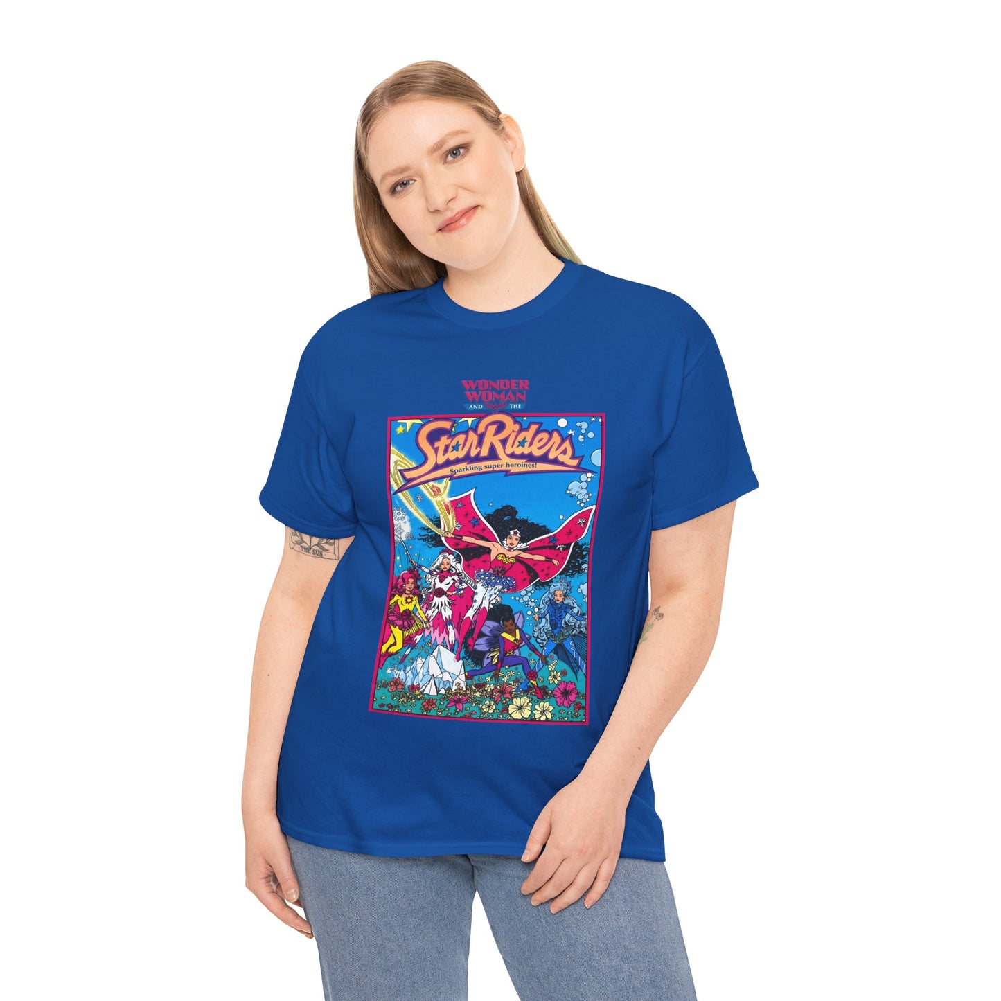 Wonder Woman & the Star Riders Shirt - 1980s Concept Figures - Promotional Art - DC Comics