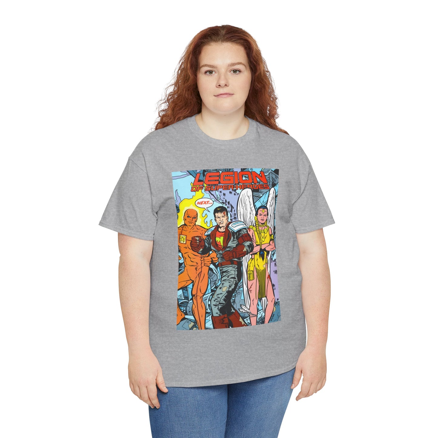 Legion of Super-Heroes #54 T-Shirt - Keith Giffen Art - DC Comics - LOSH