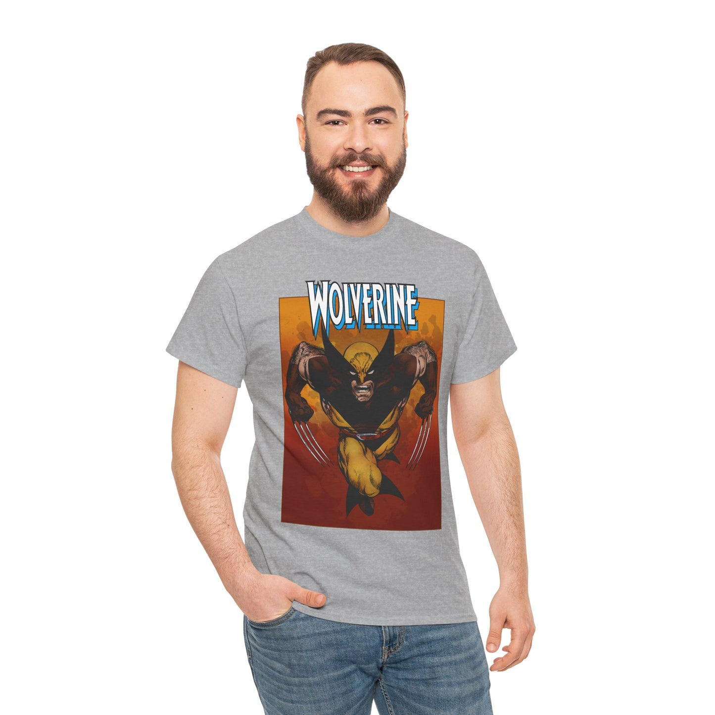 Wolverine T-Shirt - John Byrne Art - X-Men Member - Marvel Comics - Logan - Mutant Leader