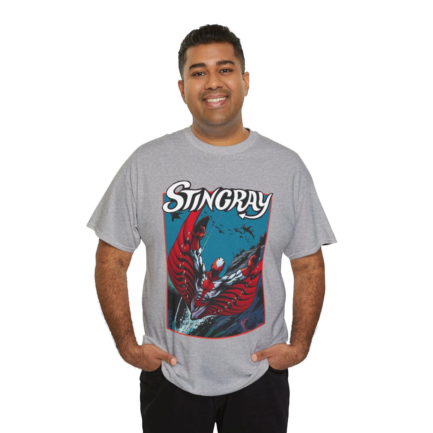 Stingray T-Shirt - Tales to Astonish First Appearance - Walter Newell - Avengers Member - Marvel Comics - Engineer, Oceanographer - Hydro-Base
