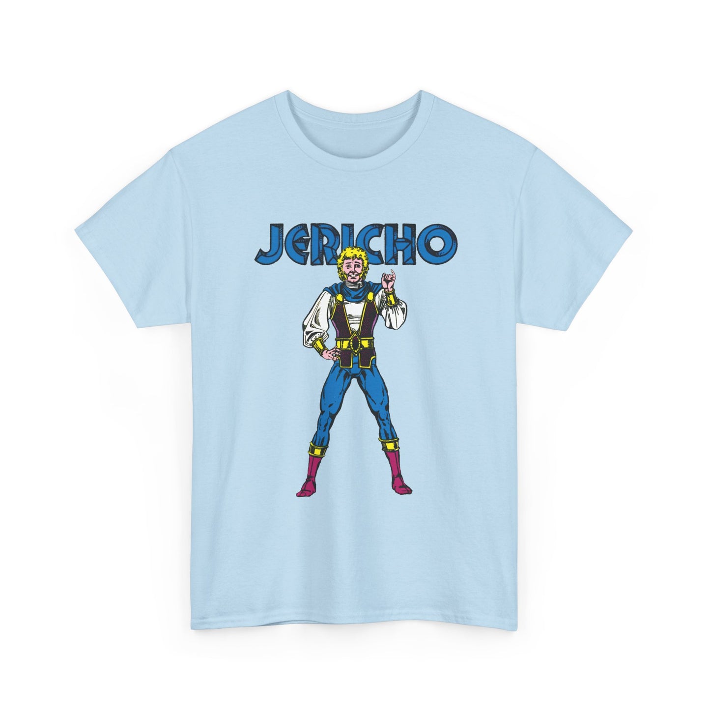 Jericho T-Shirt - George Perez Art - New Teen Titans Member - Son of Deathstroke, Brother of Ravager - DC Comics