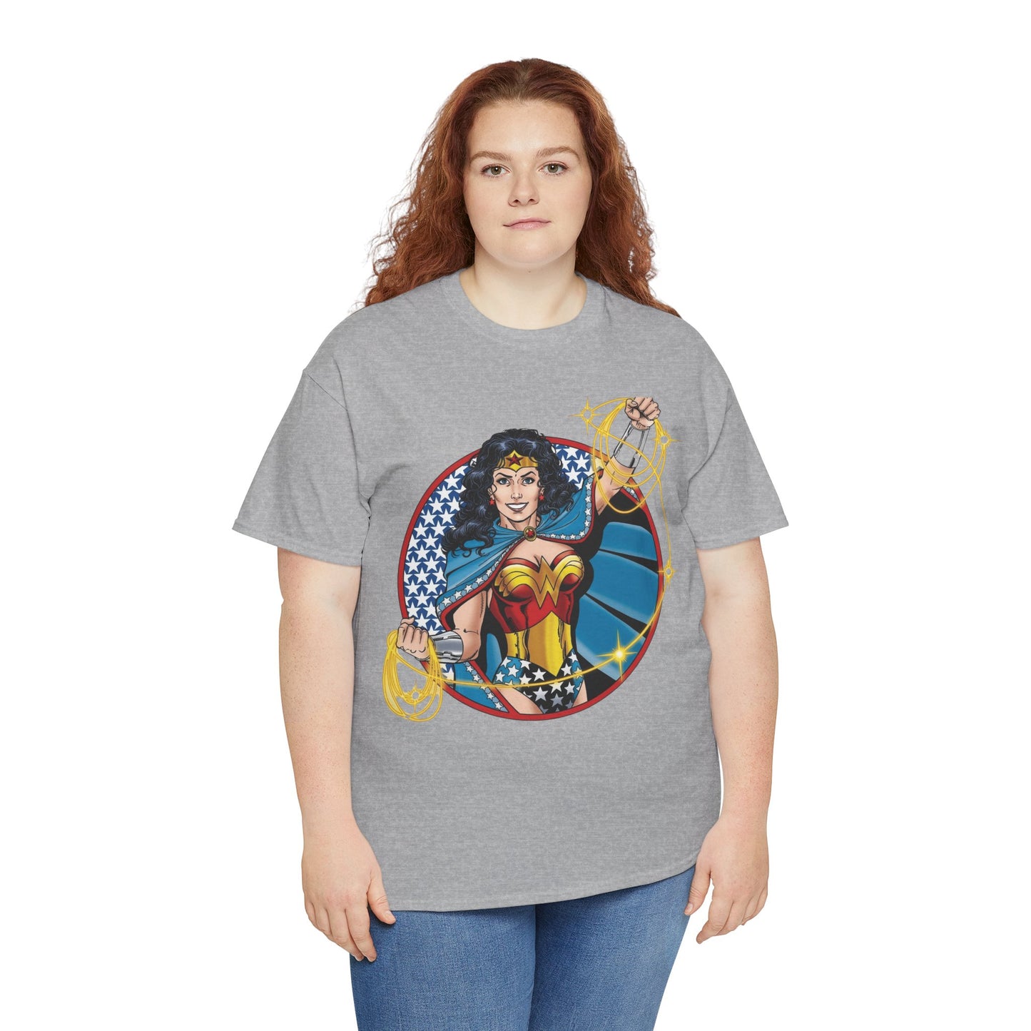 Wonder Woman T-Shirt - George Perez Art - Amazon Princess, Themyscira - DC Comics
