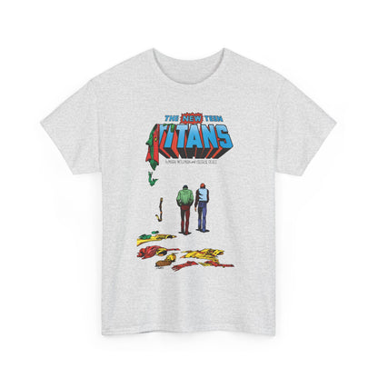 New Teen Titans T-Shirt - George Perez Art - Robin, Kid Flash Quitting - #39 Cover - DC Comics