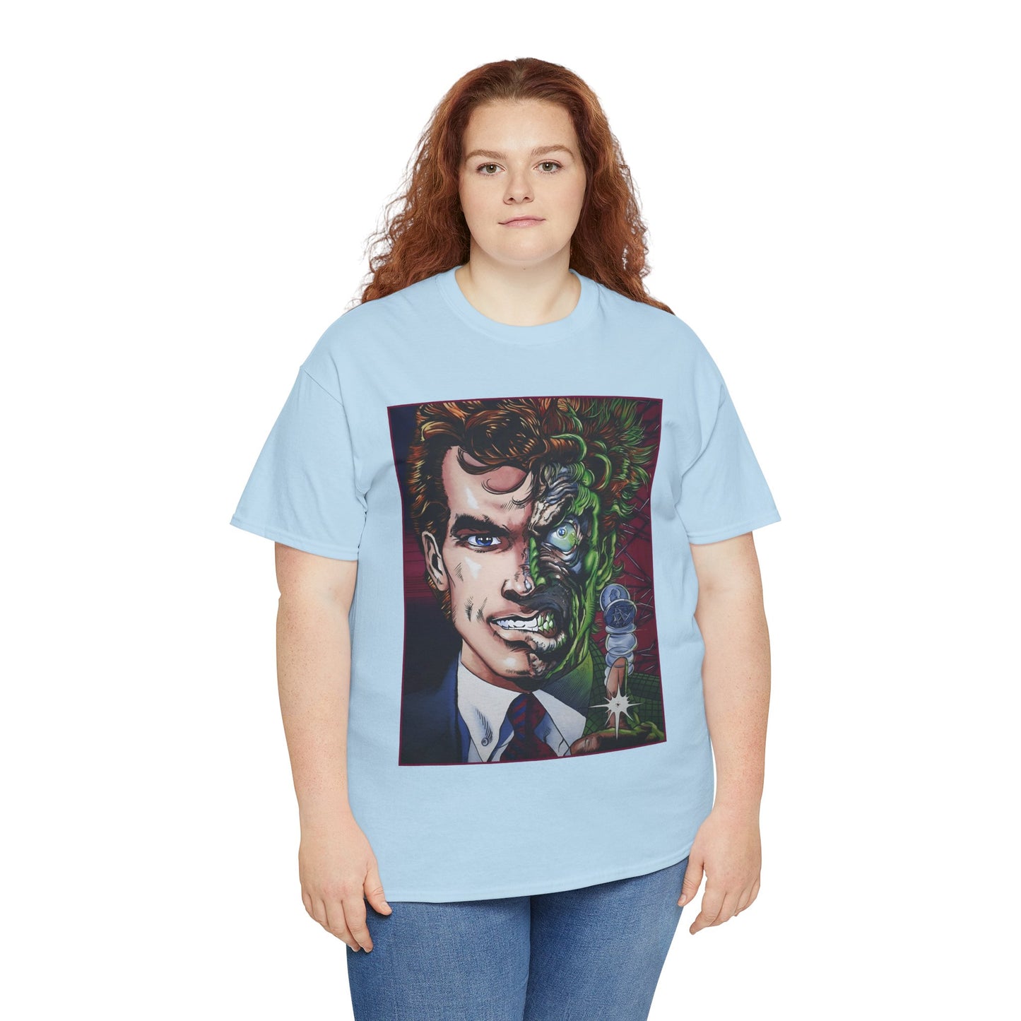 Two Face T-Shirt - Neal Adams Art - DC Comics