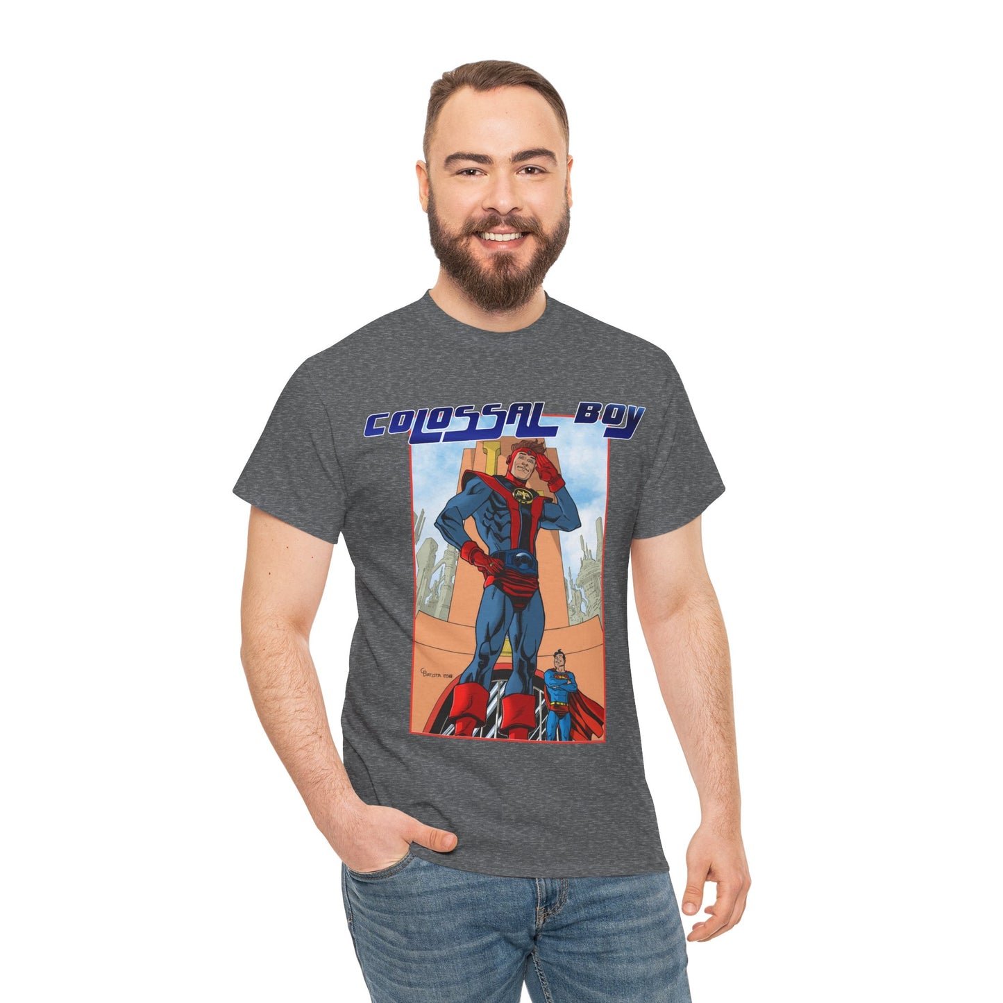 Colossal Boy T-Shirt - Chris Batista Art - DC Comics