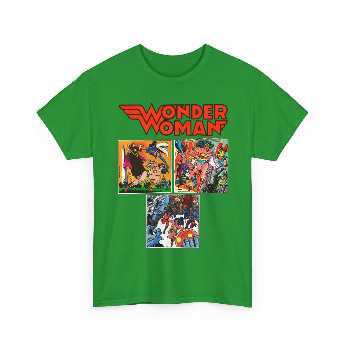 Wonder Woman T-Shirt - Ross Andru & Dick Giordano Art - Judgment in Infinity Story - Zatanna, Supergirl, Huntress, Power Girl, Raven, Wonder Girl, Starfire - DC Comics