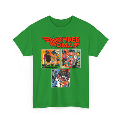 Wonder Woman T-Shirt - Ross Andru & Dick Giordano Art - Judgment in Infinity Story - Zatanna, Supergirl, Huntress, Power Girl, Raven, Wonder Girl, Starfire - DC Comics