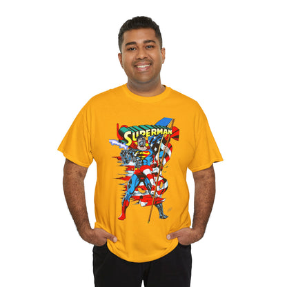 Cyborg Superman T-Shirt - Dan Jurgens Art - Reign of the Supermen Enemy - 1990s Storyline After the Death of Superman - DC Comics