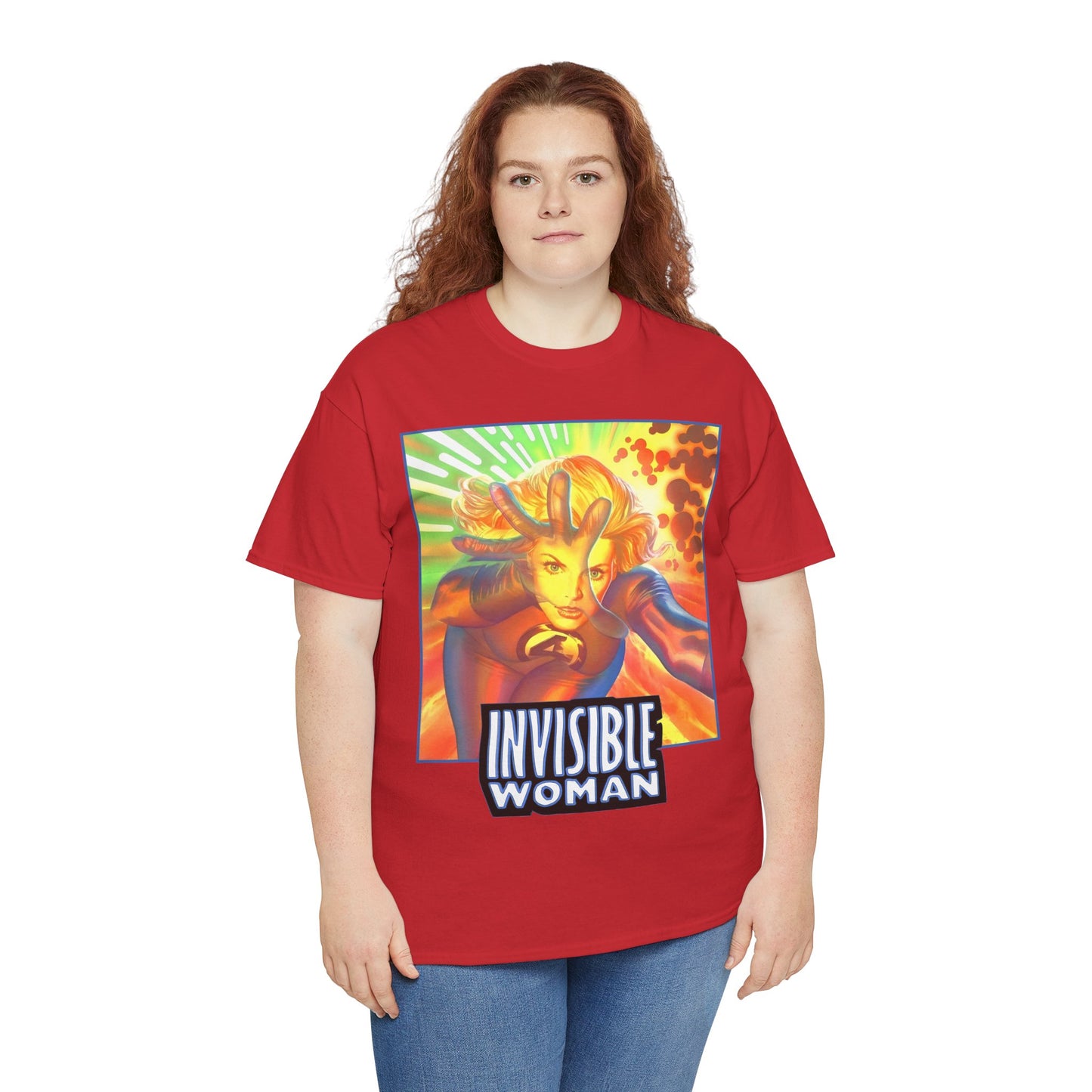 Invisible Woman Shirt - Alex Ross Art - Fantastic Four Member - Marvel Comics