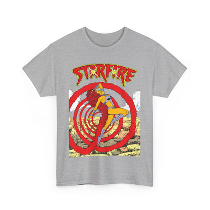 Starfire T-Shirt - George Perez Art - New Teen Titans Member - DC Comics - Koriand'r, Princess from Tamaran