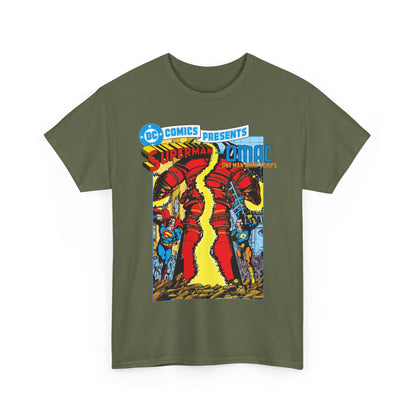 DC Comics Presents #61 T-Shirt - George Perez Art - Superman & OMAC Team-Up - DC Comics