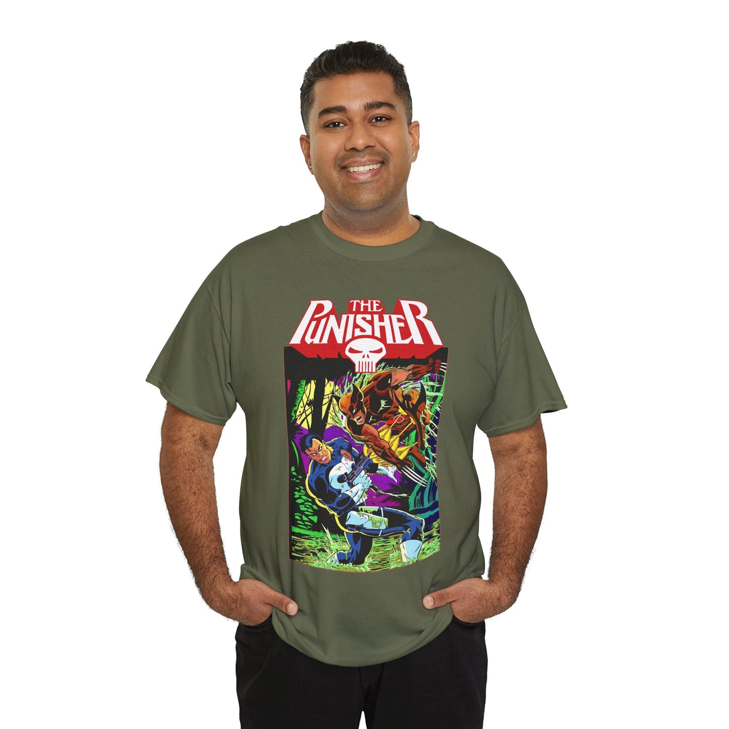 Punisher T-Shirt - Jim Lee Art - Marvel Comics