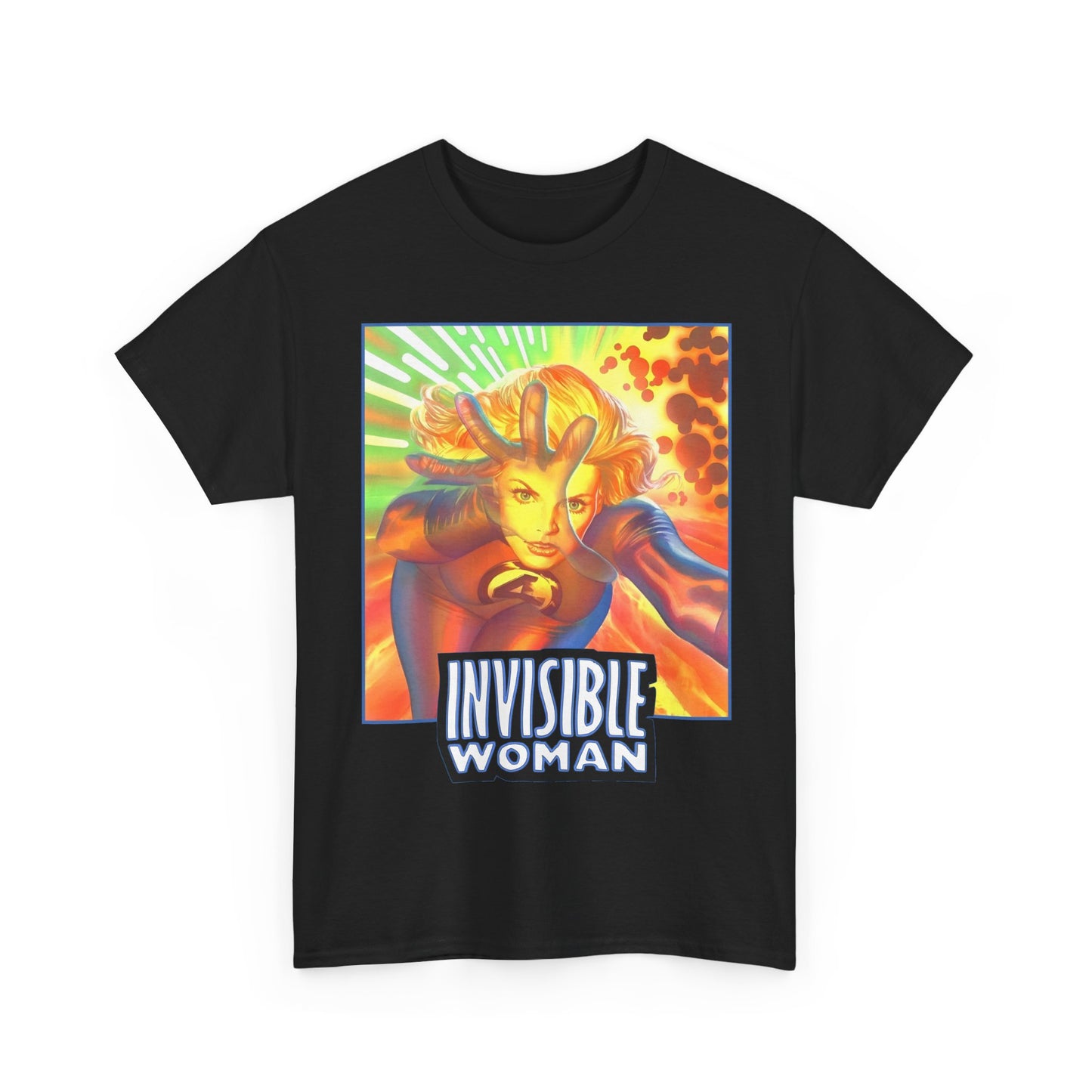 Invisible Woman Shirt - Alex Ross Art - Fantastic Four Member - Marvel Comics