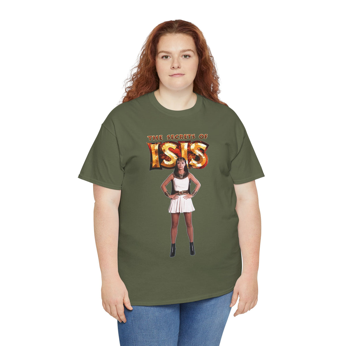 Secrets of Isis T-Shirt - Joanna Cameron Retro 1970s Filmation TV Show