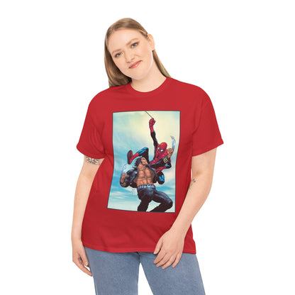 Wolverine Vs Spider-Man T-Shirt - Frank Quitely Art - Marvel Comics
