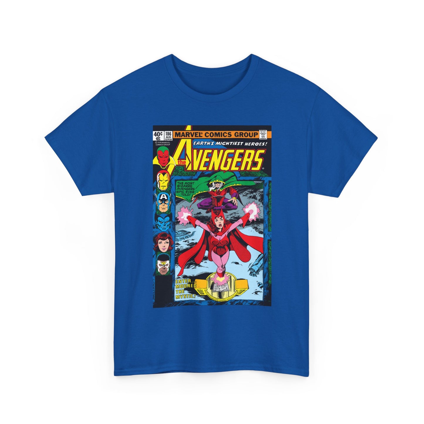 Avengers #186 T-Shirt - John Byrne Art - Scarlet Witch - Marvel Comics