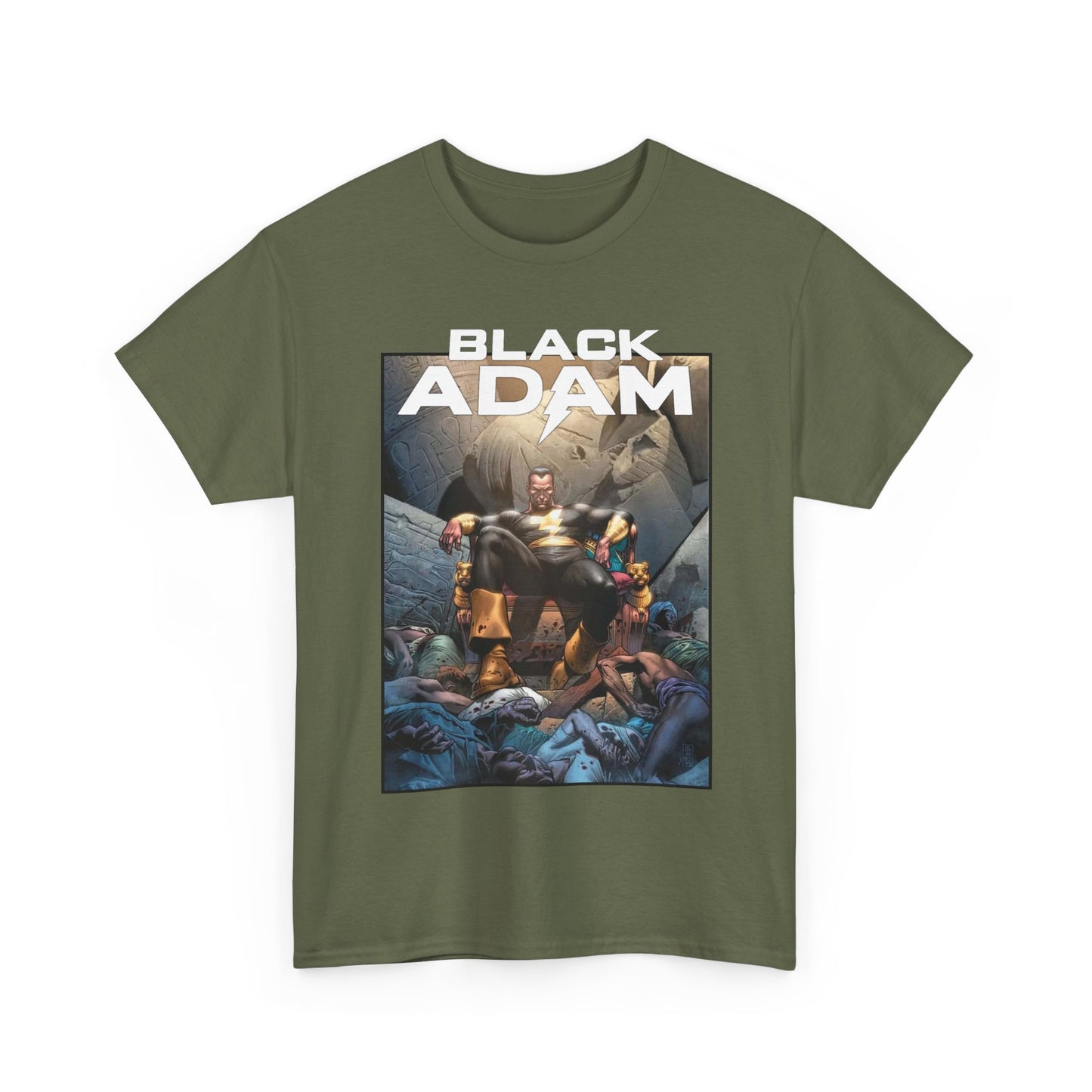 Black Adam T-Shirt - J.G. Jones Art - 52 Cover Art - Shazam Family Foe - DC Comics