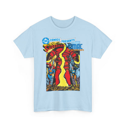 DC Comics Presents #61 T-Shirt - George Perez Art - Superman & OMAC Team-Up - DC Comics