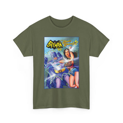 Batman '66 Meets Wonder Woman '77 T-Shirt - Alex Ross Art - DC Comics