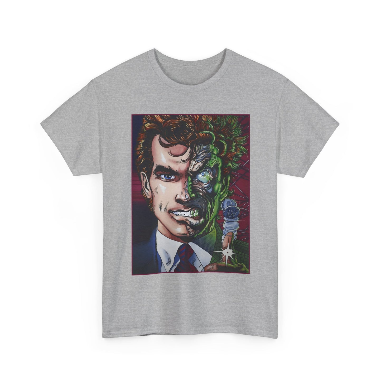 Two Face T-Shirt - Neal Adams Art - DC Comics
