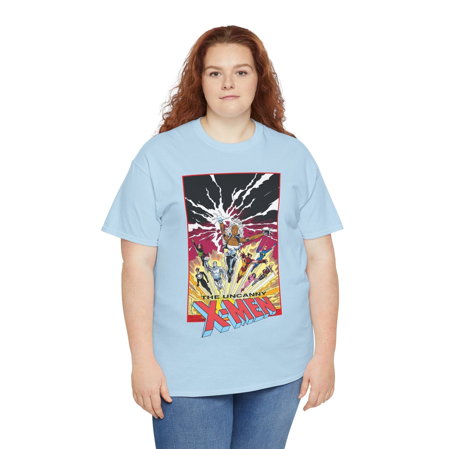 Uncanny X-Men T-Shirt - Marc Silvestri Art - Outback Era - Storm, Wolverine, Dazzler, Longshot, Psylocke, Rogue, Havok - Marvel Comics