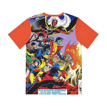 Phoenix: The Untold Story All Over Print Tee (Polyester) - John Byrne Art - Cyclops, Jean Grey, Colossus, Wolverine, Storm - Marvel Comics (IMPROVED PLACEMENT AND PRINTING TECHNIQUES)
