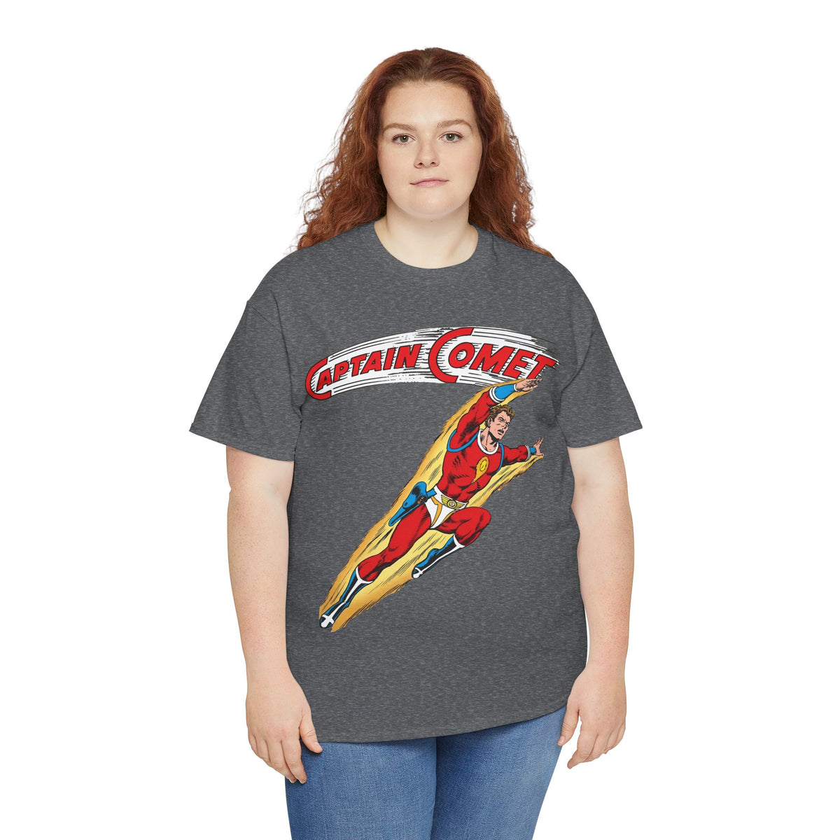 Captain Comet T-Shirt - Murphy Anderson Art - Silver Age Hero - DC Comics