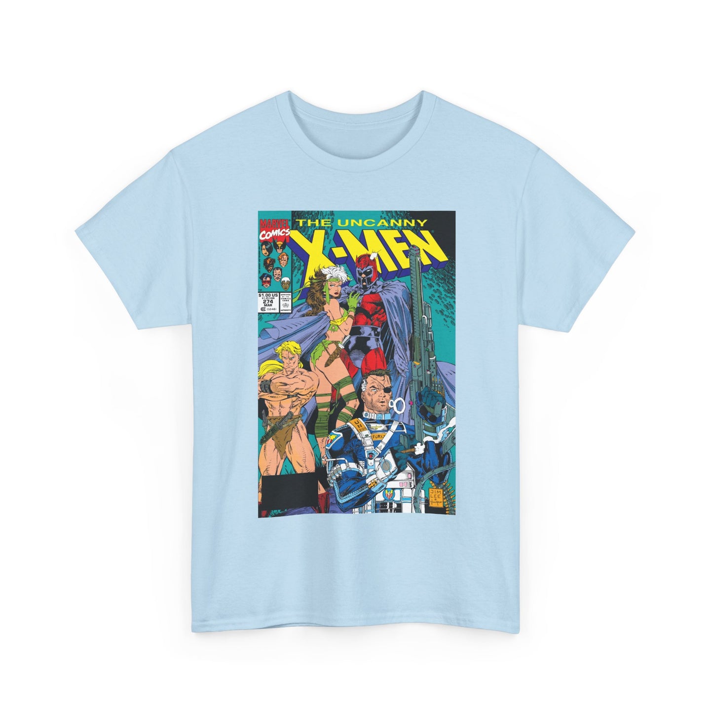 Uncanny X-Men #274 T-Shirt - Jim Lee Art - Marvel Comics