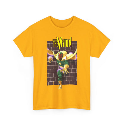 Vision T-Shirt - George Perez Art - Avengers Member - Scarlet Witch Husband - Android - Marvel Comics