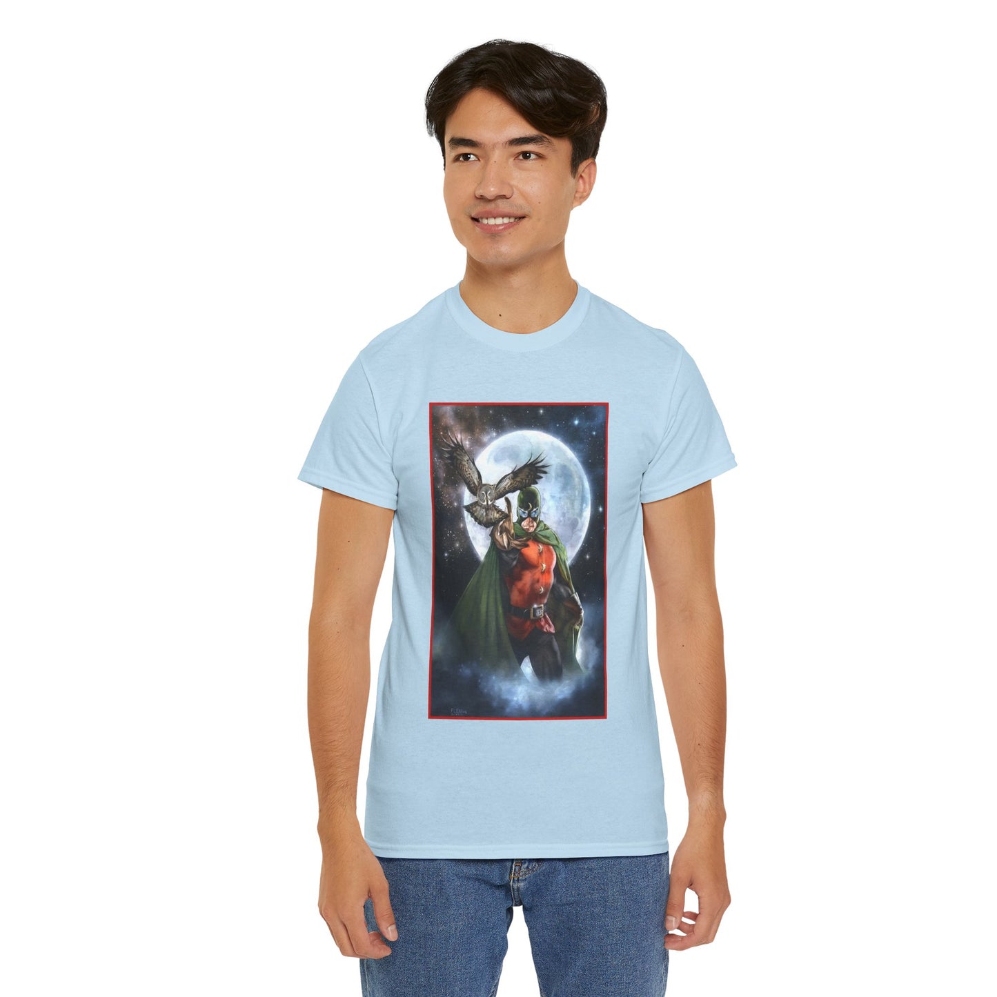 Doctor Mid-Nite T-Shirt - DC Comics - Golden Age Justice Society/JSA Member - Fleming Art