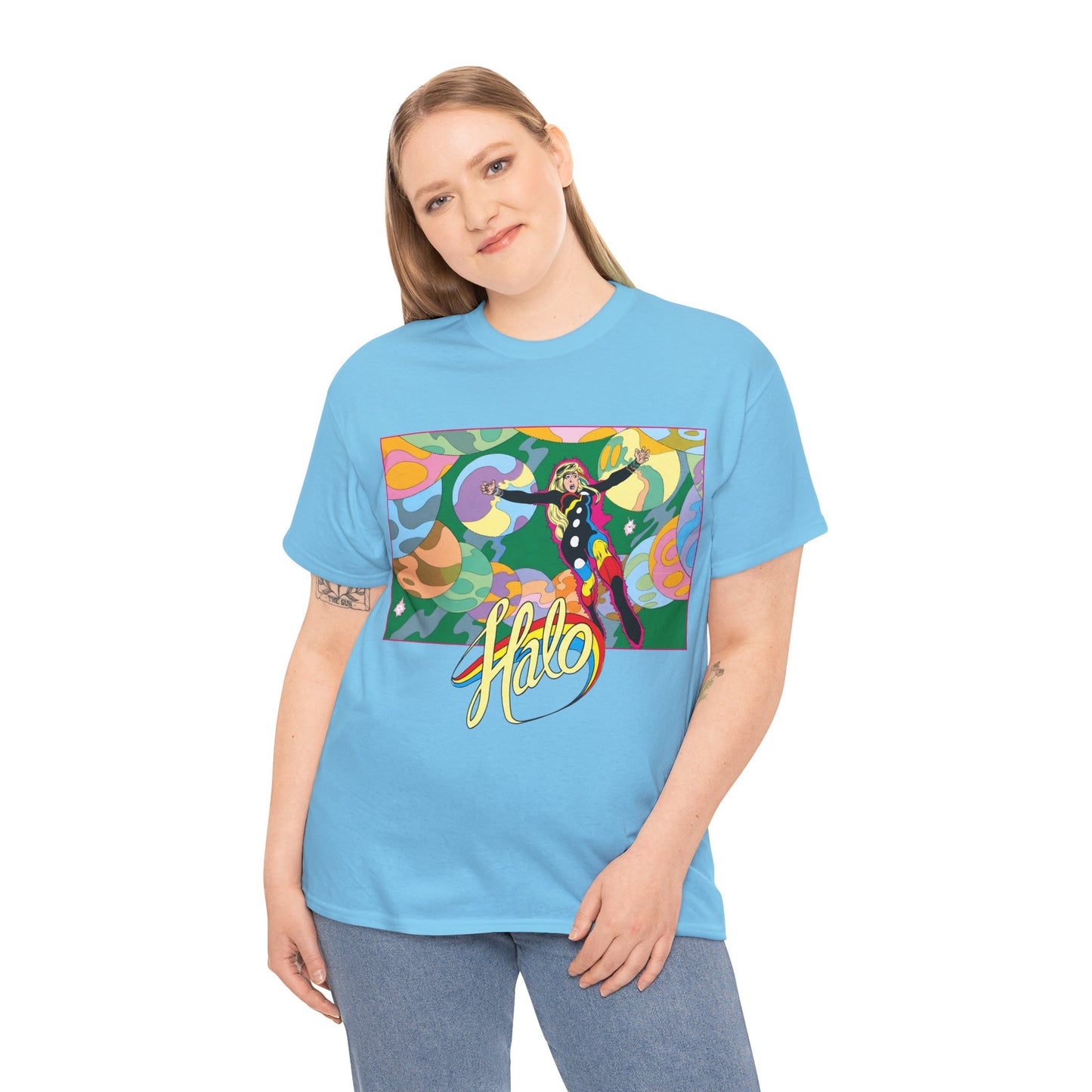 Halo T-Shirt - Batman & the Outsiders Founding Member - "Search for Halo" - DC Comics