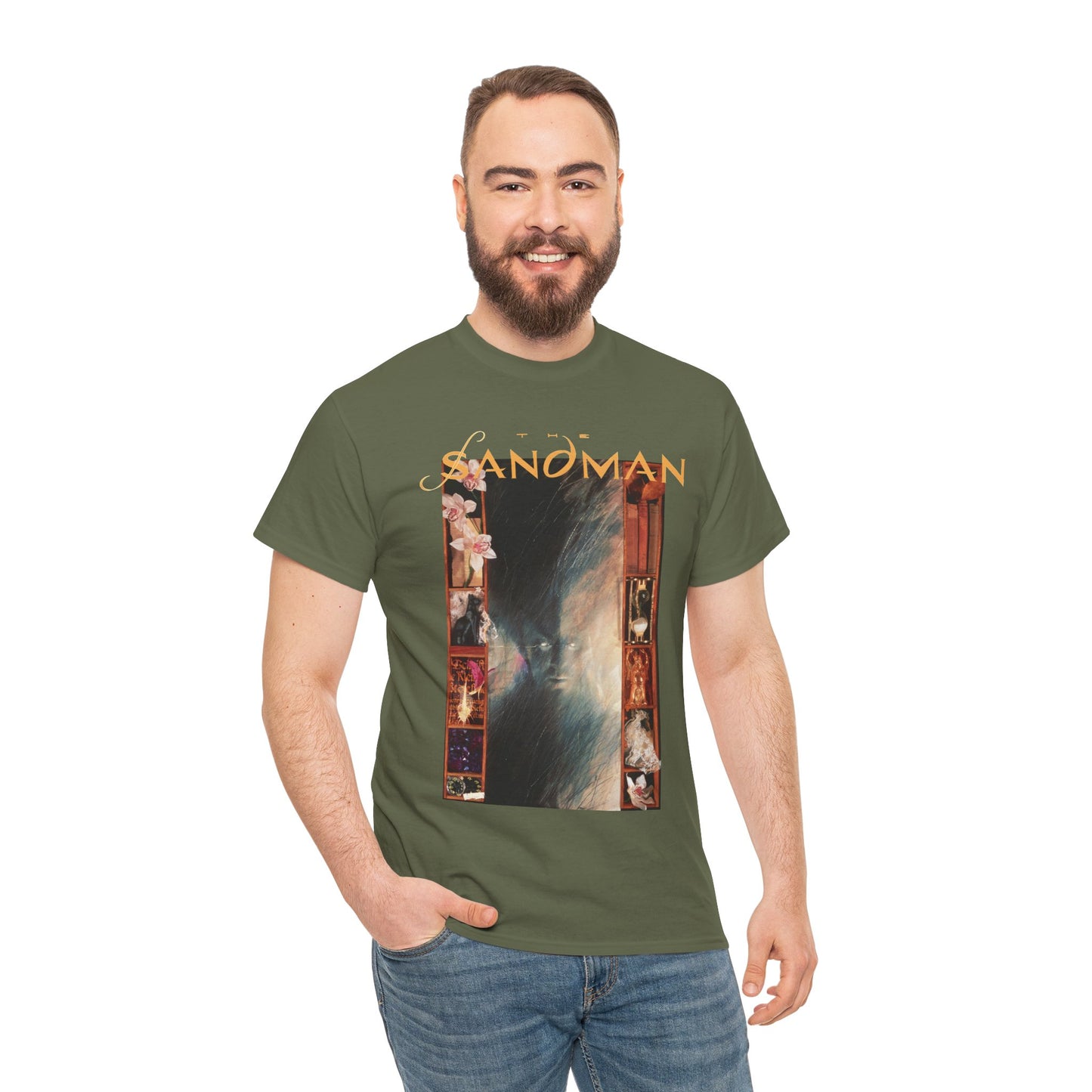 Sandman T-Shirt - Dave McKean Art - Morpheus, Dream of the Endless - #1 Cover Art - DC/Vertigo Comics