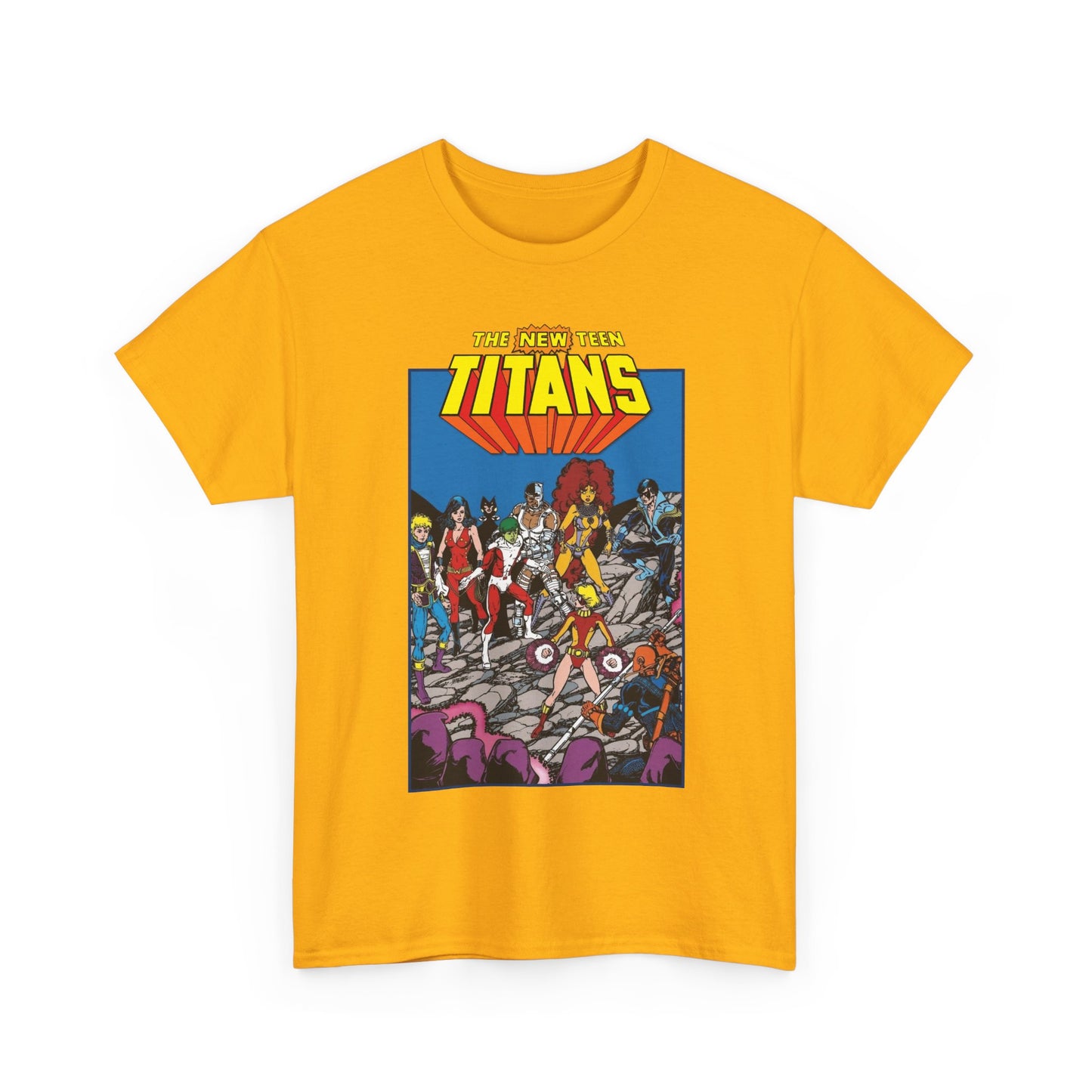 New Teen Titans T-Shirt - George Perez Art - Judas Contract - Tales of the Teen Titans Annual #3 Cover Art - DC Comics